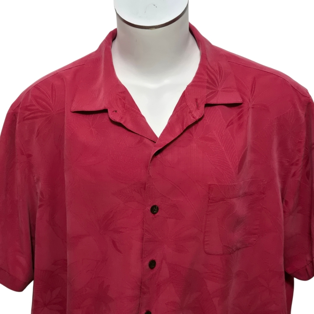 Caribbean Men’s 4XB Short Sleeve Button Front Shirt